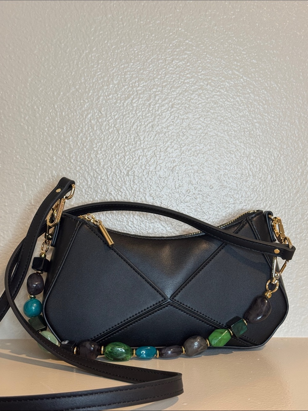 Steve Madden Danza small shoulder bag crossbody beaded